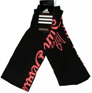 Arizona State Sun Devils Adidas Womens Black Pink Long Socks One Size New Ncaa